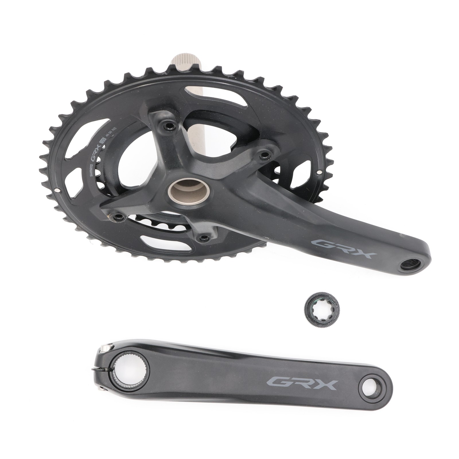 Shimano GRX FC-RX610 Crankset 175mm 46/30T 12-Speed Gravel Bike