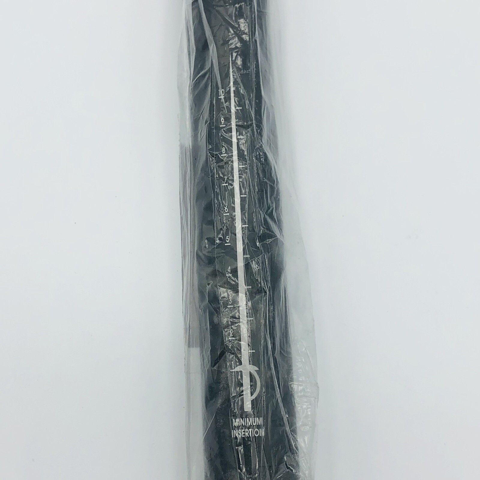 Bike Seatpost 25.4mm x 350mm Black UPAN BIKE POST Bicycle