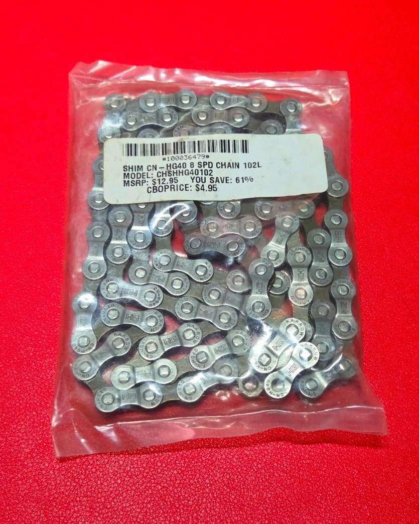Shimano CN-HG40 8-Speed Chain CHSHHG40102 – NEW