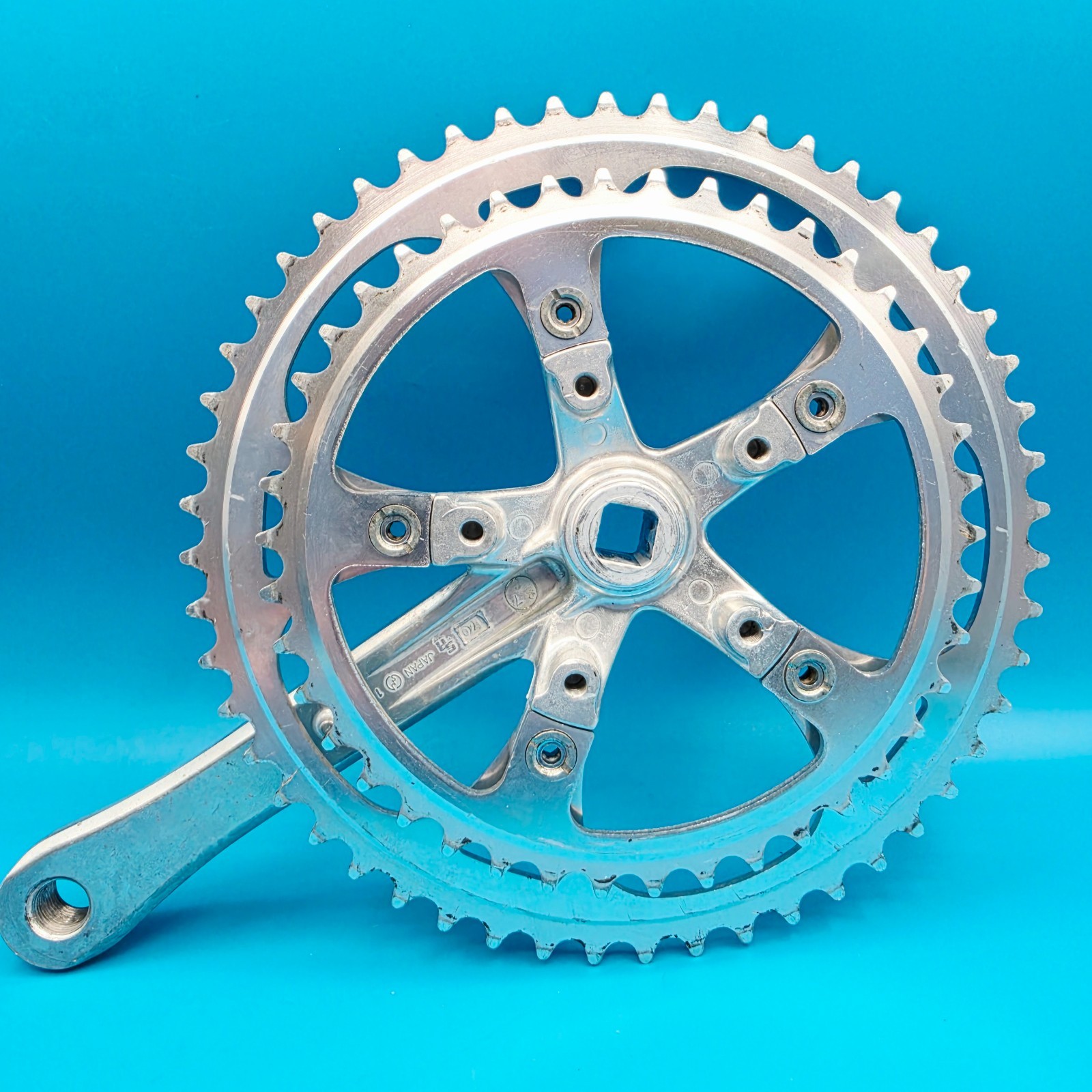 SR Signature Square Taper Double Crankset 170mm 52/42t 110 BCD 5 Bolt Japan f29