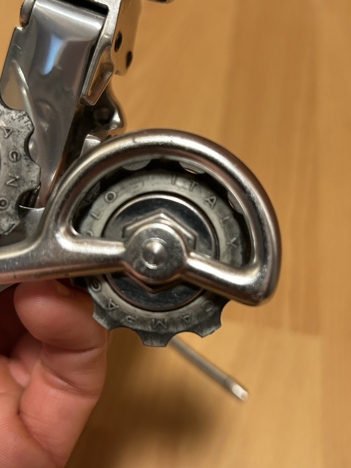 Vintage Campagnolo Record A010 C-Record 2nd Gen Rear Derailleur Syncro 8 Spd