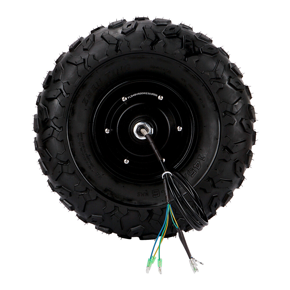 14.5 Inch 24V/36V/48V 350W/500W 40 N.M, Off Road Tires Gear Hub Motor