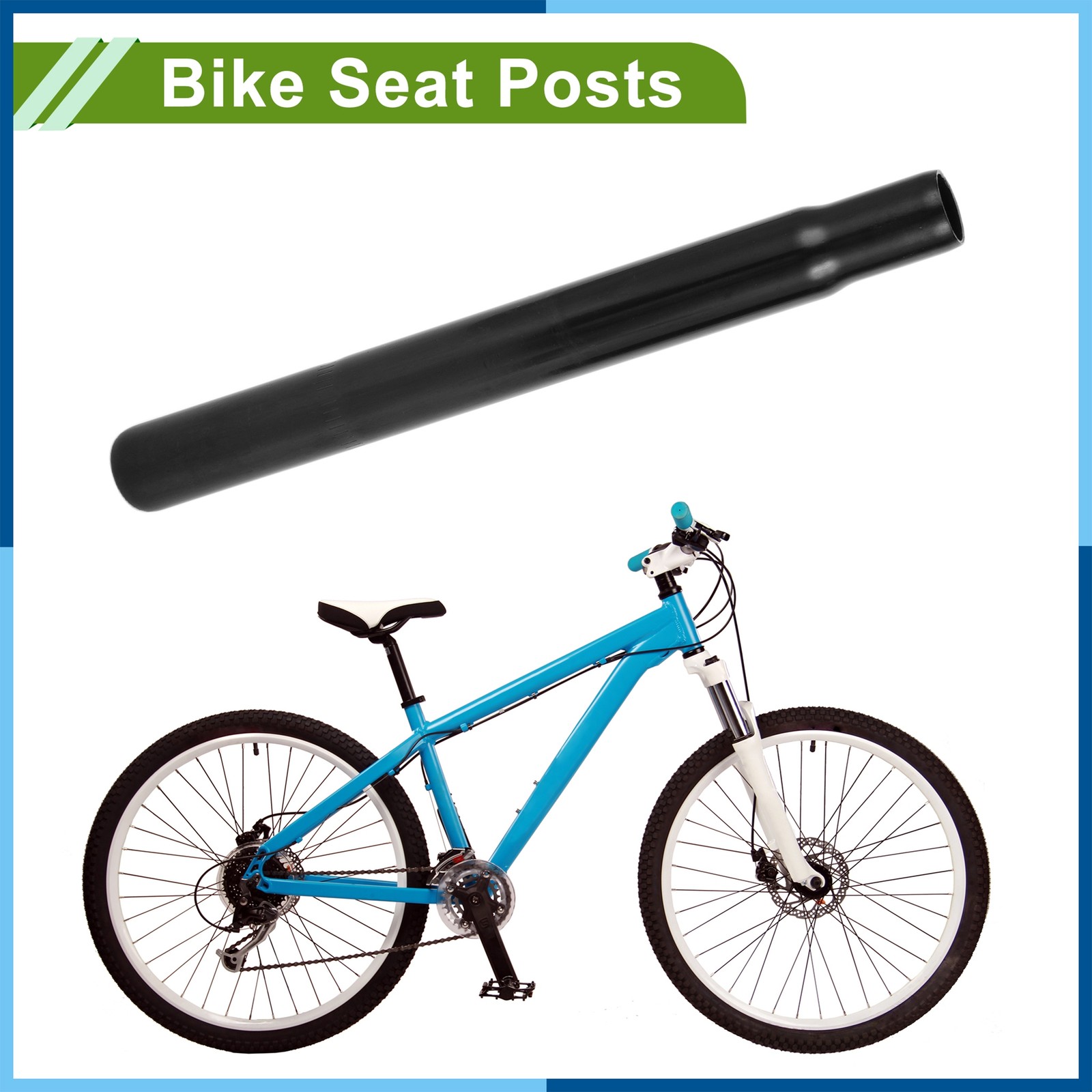 Bike Seat Posts Durable Universal Saddle Post Seat Tube