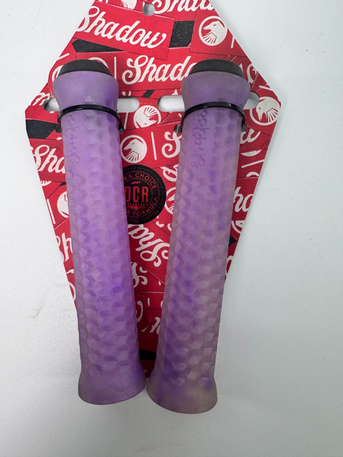 SHADOW CONSPIRACY MAYA BMX BIKE BICYCLE GRIPS + BAR ENDS SUBROSA Purple NEW