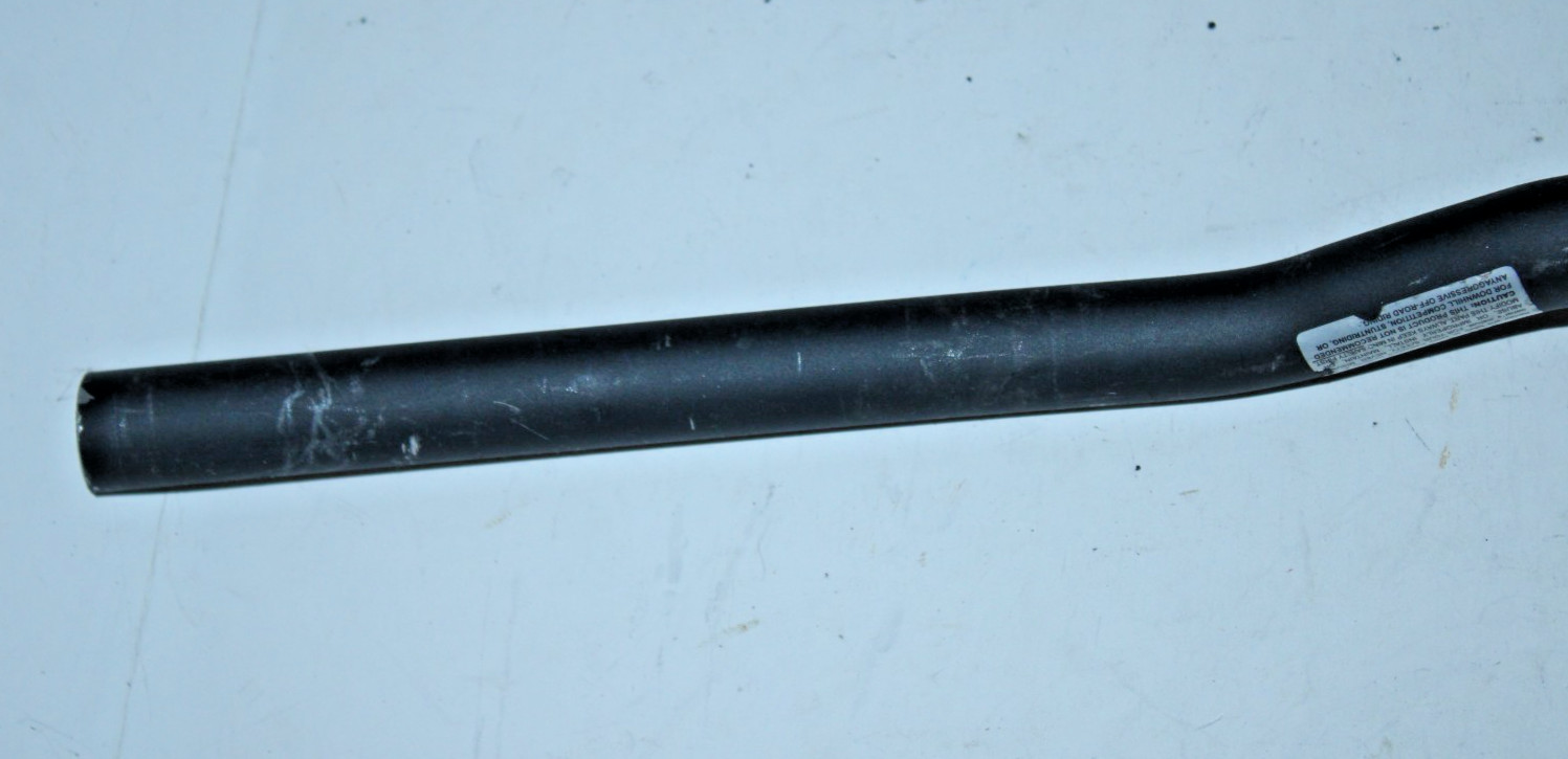 MTB Handlebar Black 25.4mm 62cm 1″ Riser Bar Trail Downhill Hybrid Commuter Cafe