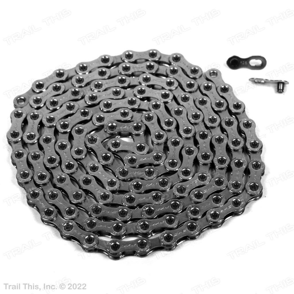 PYC 12 Speed 126L Silver 1/2″ x 11/128″ Bike Chain fits Campagnolo SRAM Shimano