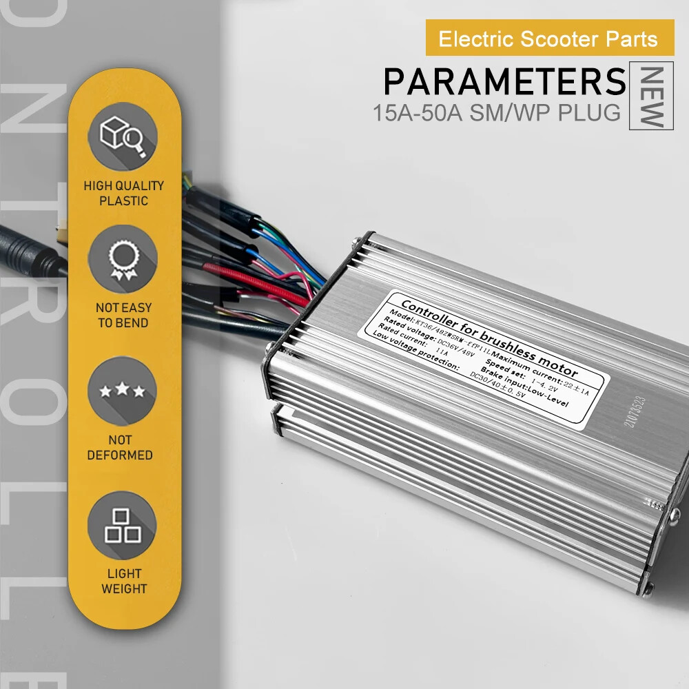 E-bike Controller 36V/48V 15A/17A/22A/25A/30A/50A Squarewave/Sinewave Controller