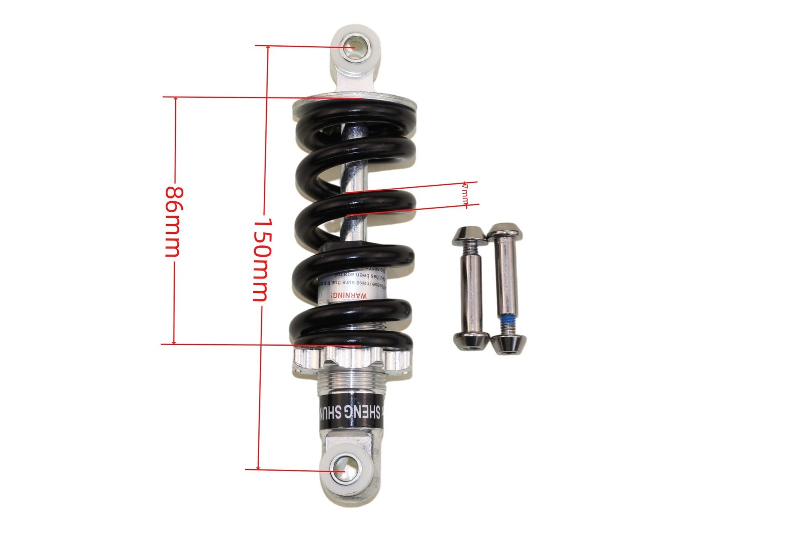 Rear Shock Suspension Spring, Rear Shock Absorber for Gas Scooter Electric Bi…
