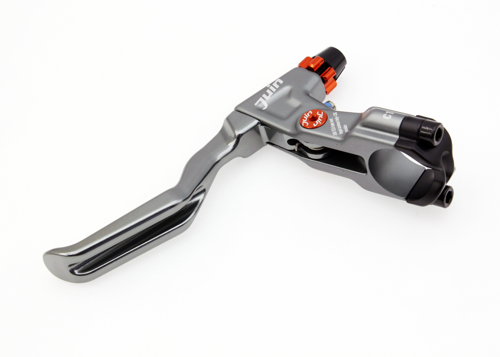 Juin Tech C1 eBike City Folding Biking Cable-Actuated Brake Levers Silver Gray