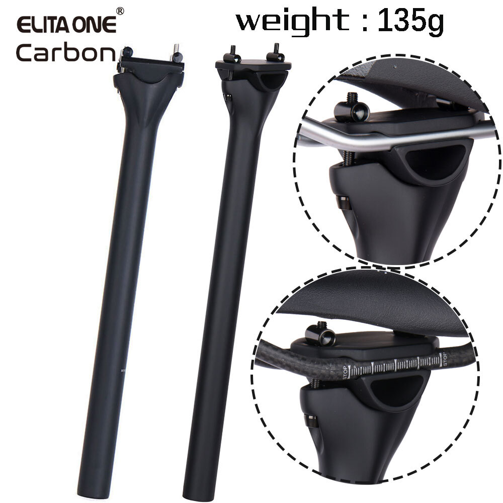 Ultralight UD Carbon Fiber Seatpost 27.2/30.9/31.6mm MTB Road Bicycle Seat Post
