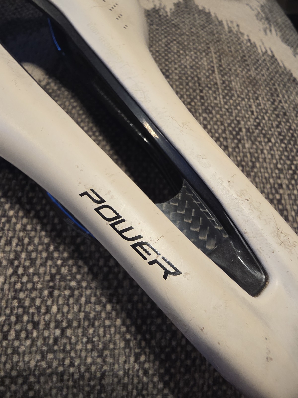 S-Works Power Saddle White 143 Carbon