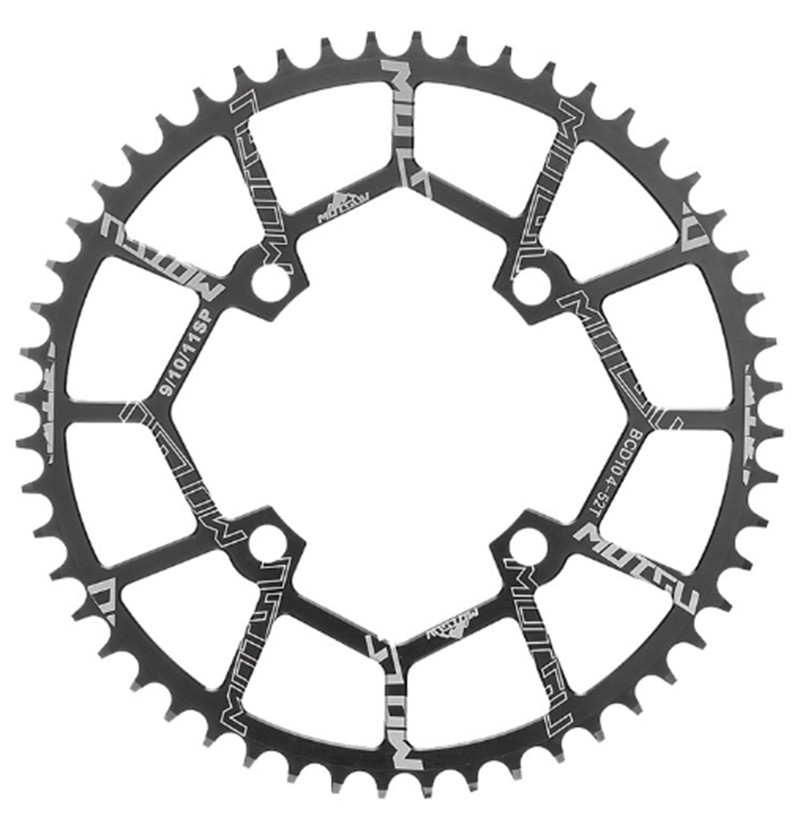 104BCD 40/42/44/46/48/52T MTB Bicycle Chainwheel MTB Bike Narrow Wide Chainring