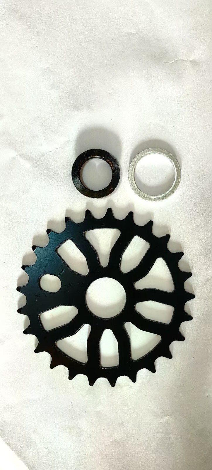 Bicycle BMX Sprocket 25T Chainring Driveline Chainwheel Steel with 19mm adapter