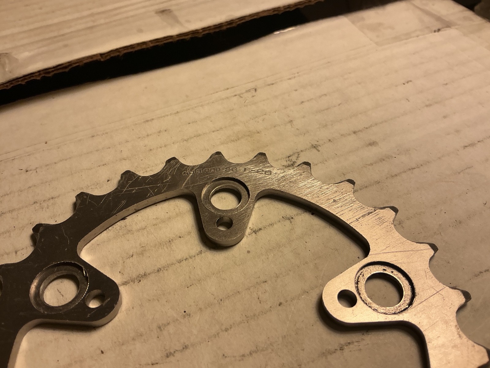 Shimano Deore XT 26 tooth 74mm BCD MTB vintage