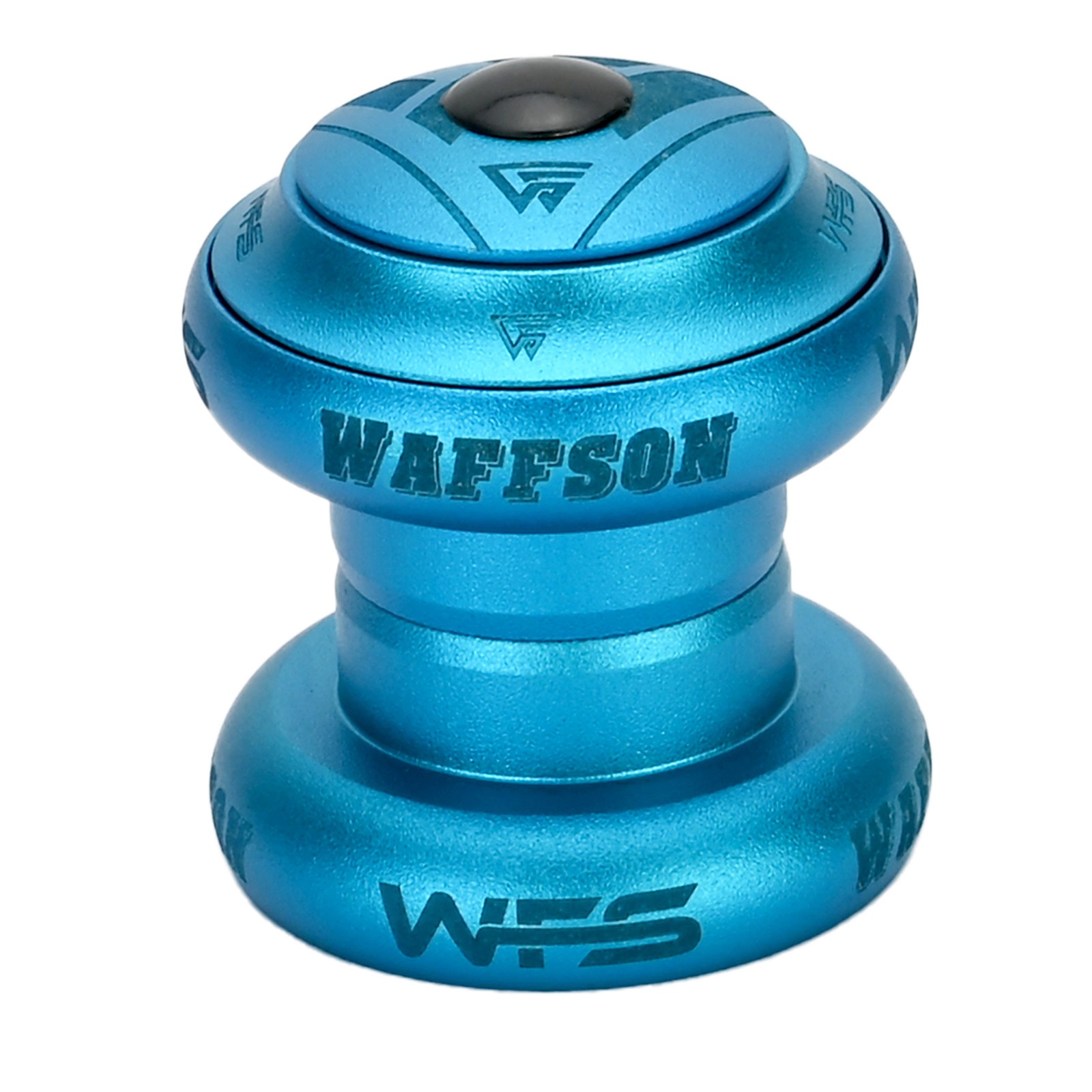 WFS NV.73 1 Inch CNC Alloy Threadless Headset with Top Cap , Blue