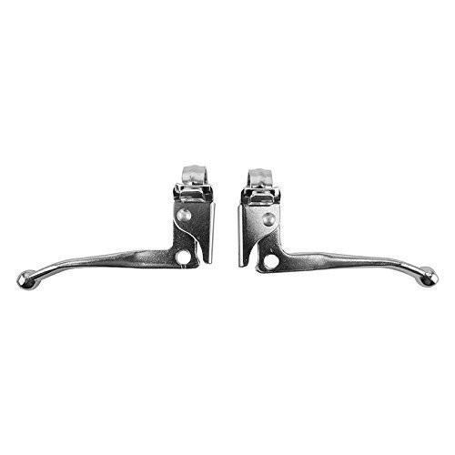 Sunlite Touring Brake Levers, 22.2mm Clamp, Silver
