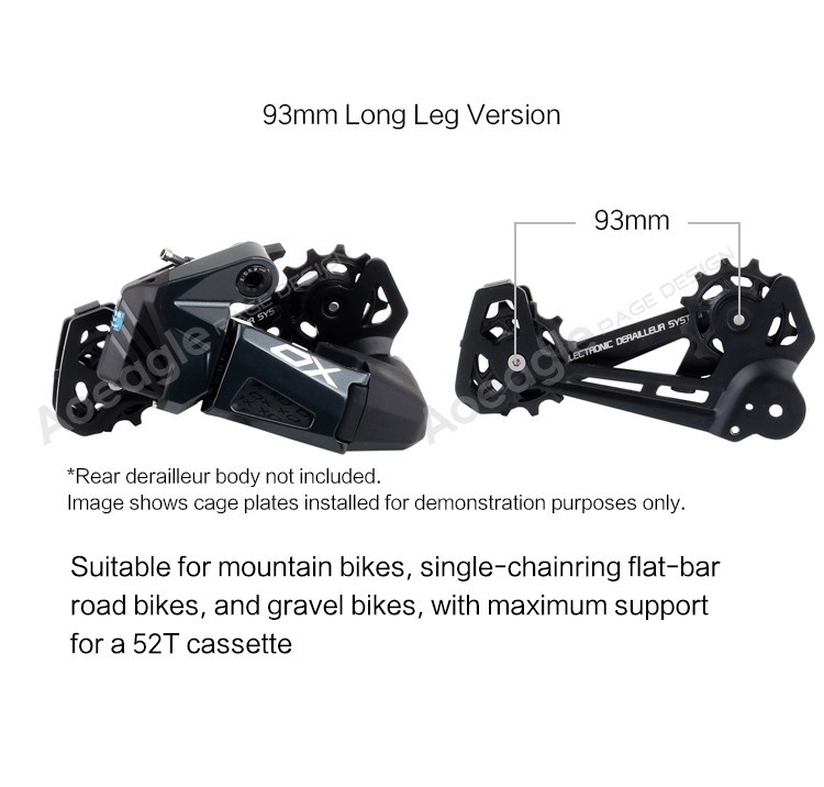 WHEELTOP EDS GeX / OX2.0 Rear Derailleur Cage Replacement