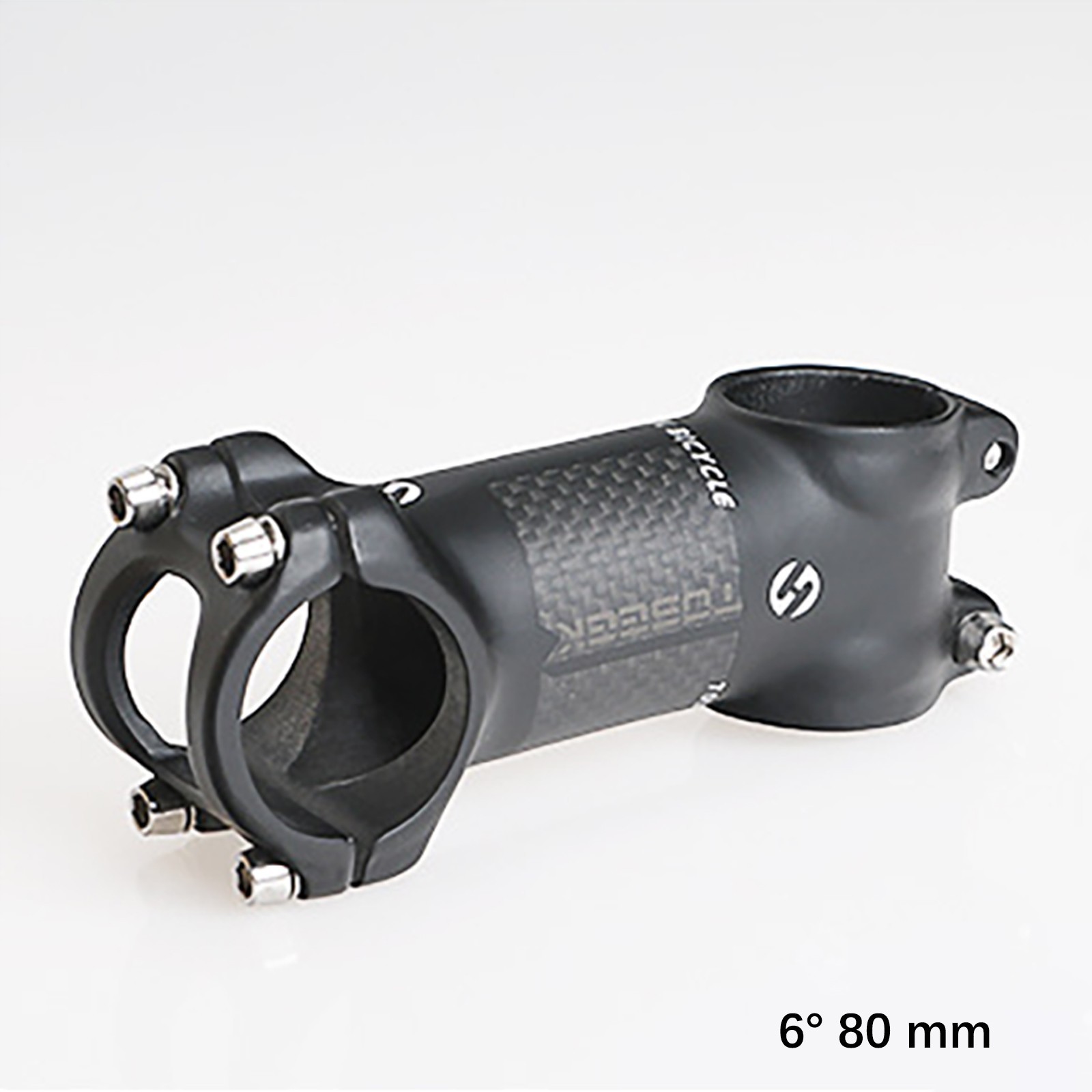 6°/17° Carbon Fiber Bicycle Stem MTB Cycling Aluminum Road Bike Handle Bar Stem