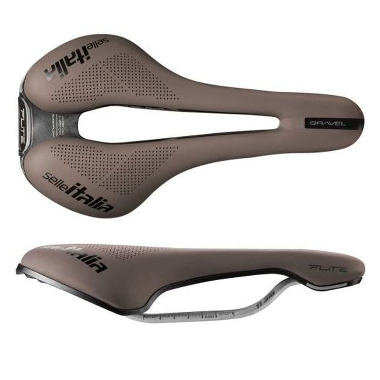 Selle Italia FLITE BOOST Ti316 Gravel Superflow S Brown