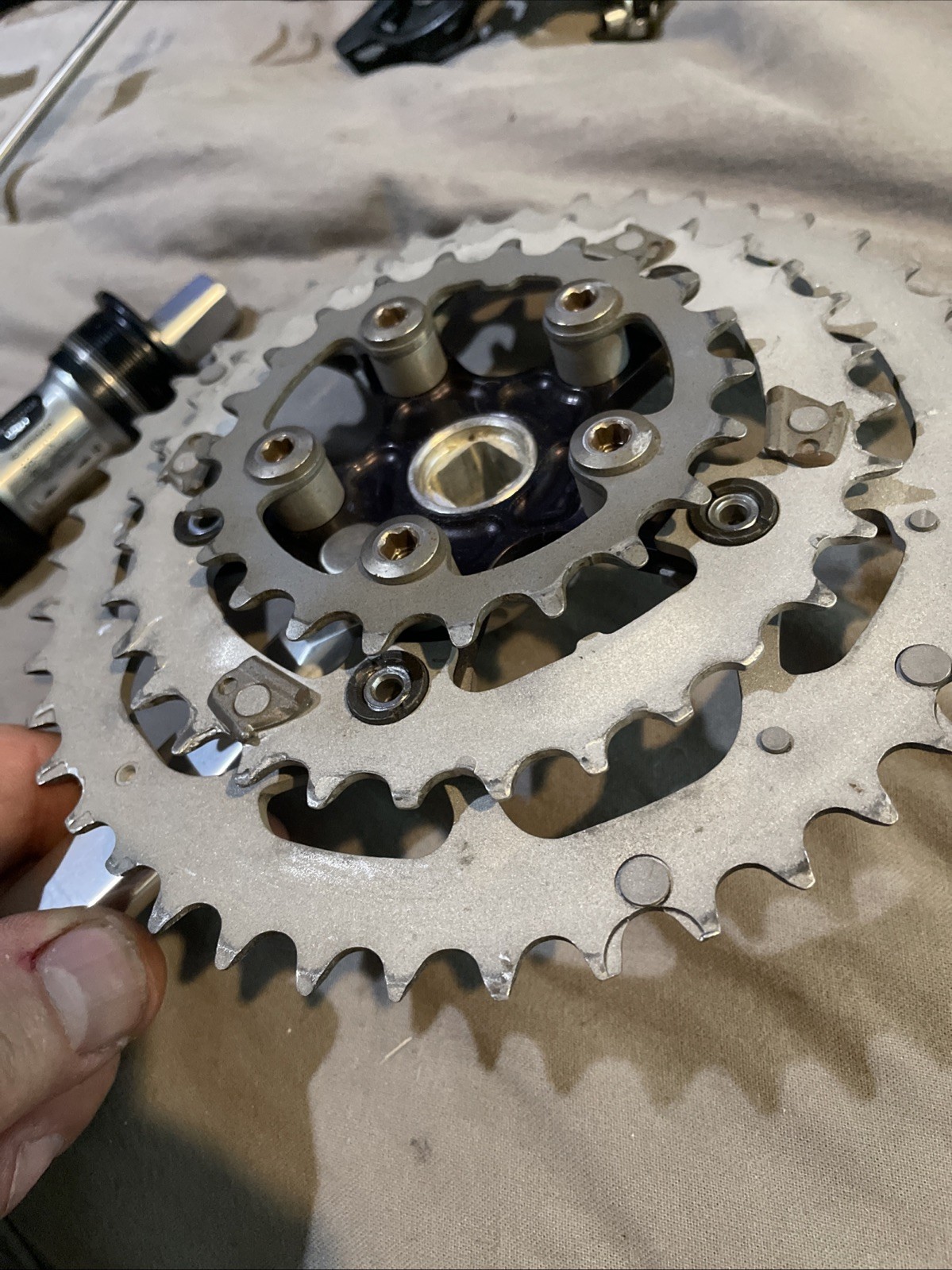 Grafton Mountain Bike Crankset 170mm longNew Old Stock