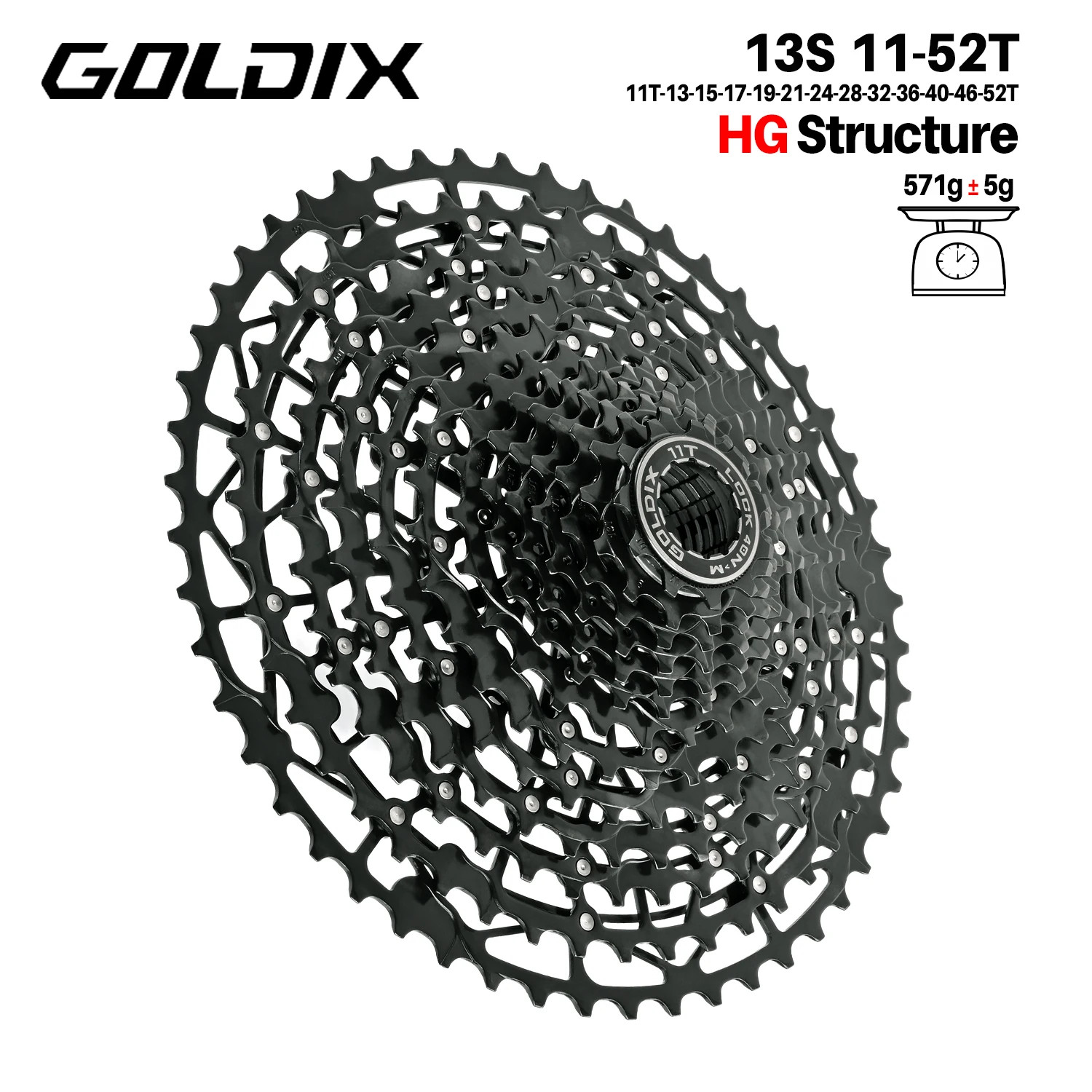 Ultralight Bicycle Cassette Freewheel Carbon Steel Material 9/10/11/12/13 Speed