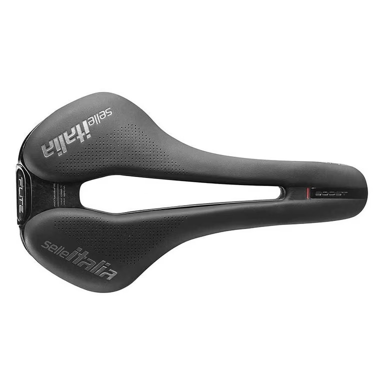 Selle Italia Flite Boost Superflow Saddle – 250x135mm Carbinio Black