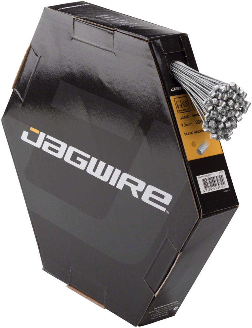 Jagwire Sport Brake Cable 1.5x2000mm Slick Galvanized SRAM/Shimano MTB Box of 10