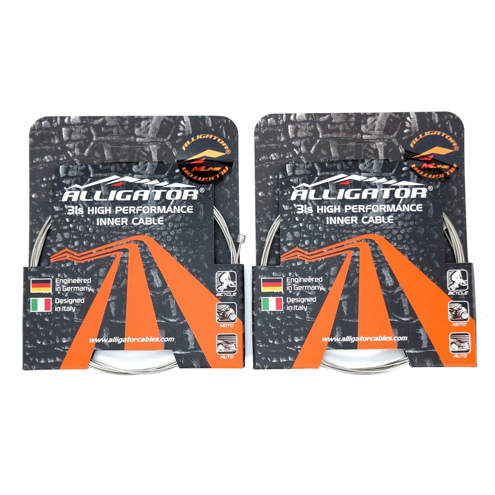 Alligator Shift or Brake Cable Superior Shine Slick Stainless fit Shimano Sram
