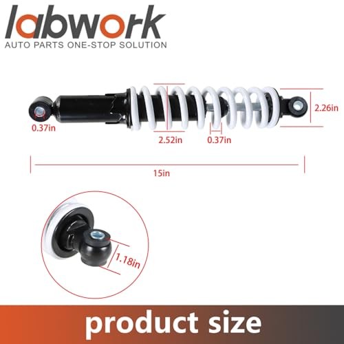 14″ 360mm Rear Shock Absorber Replacement for 110cc 125cc 150cc Quad Buggy