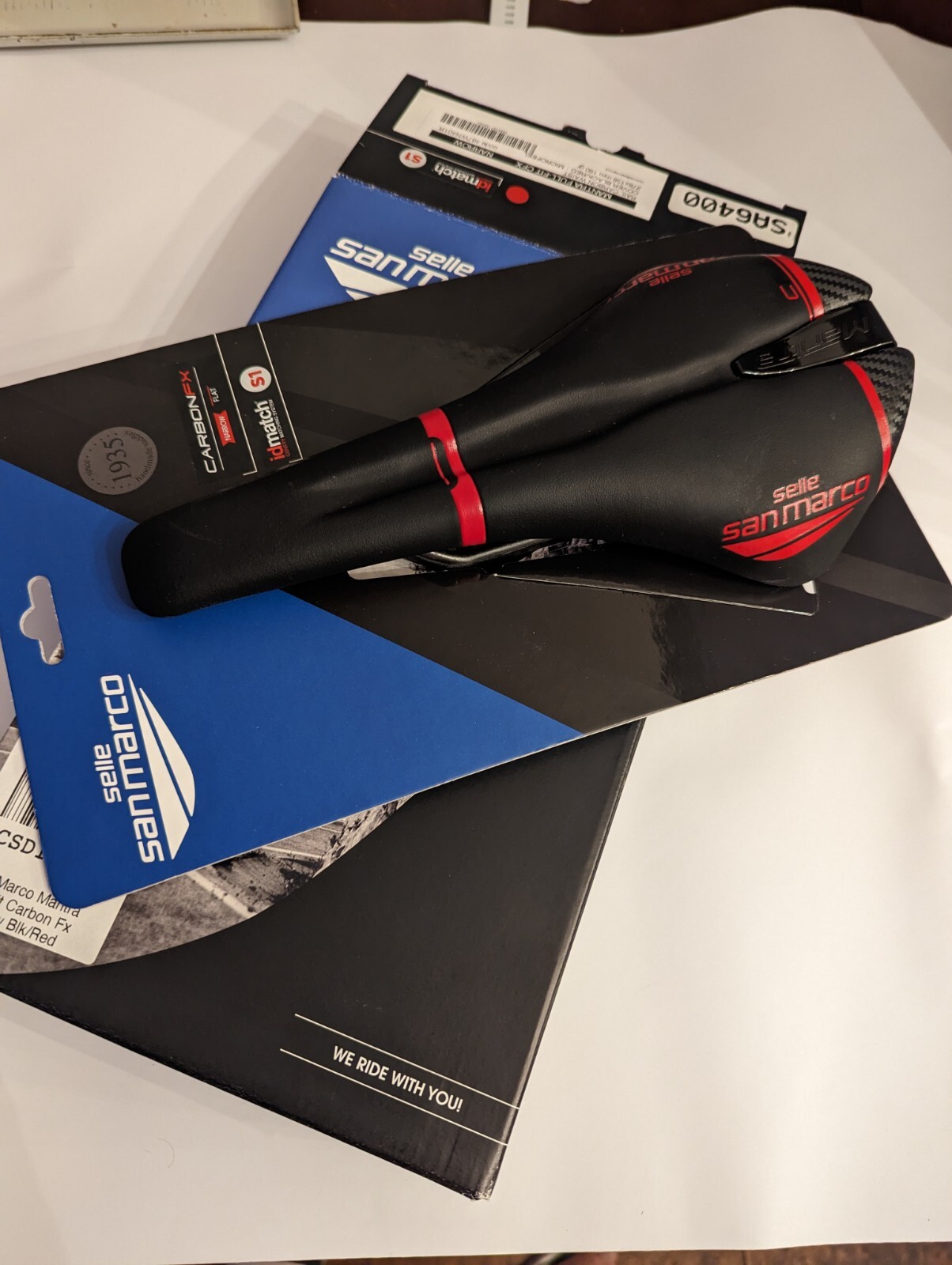Selle San Marco Full Fit Mantra Carbon Rail Saddle Narrow S1 136mm