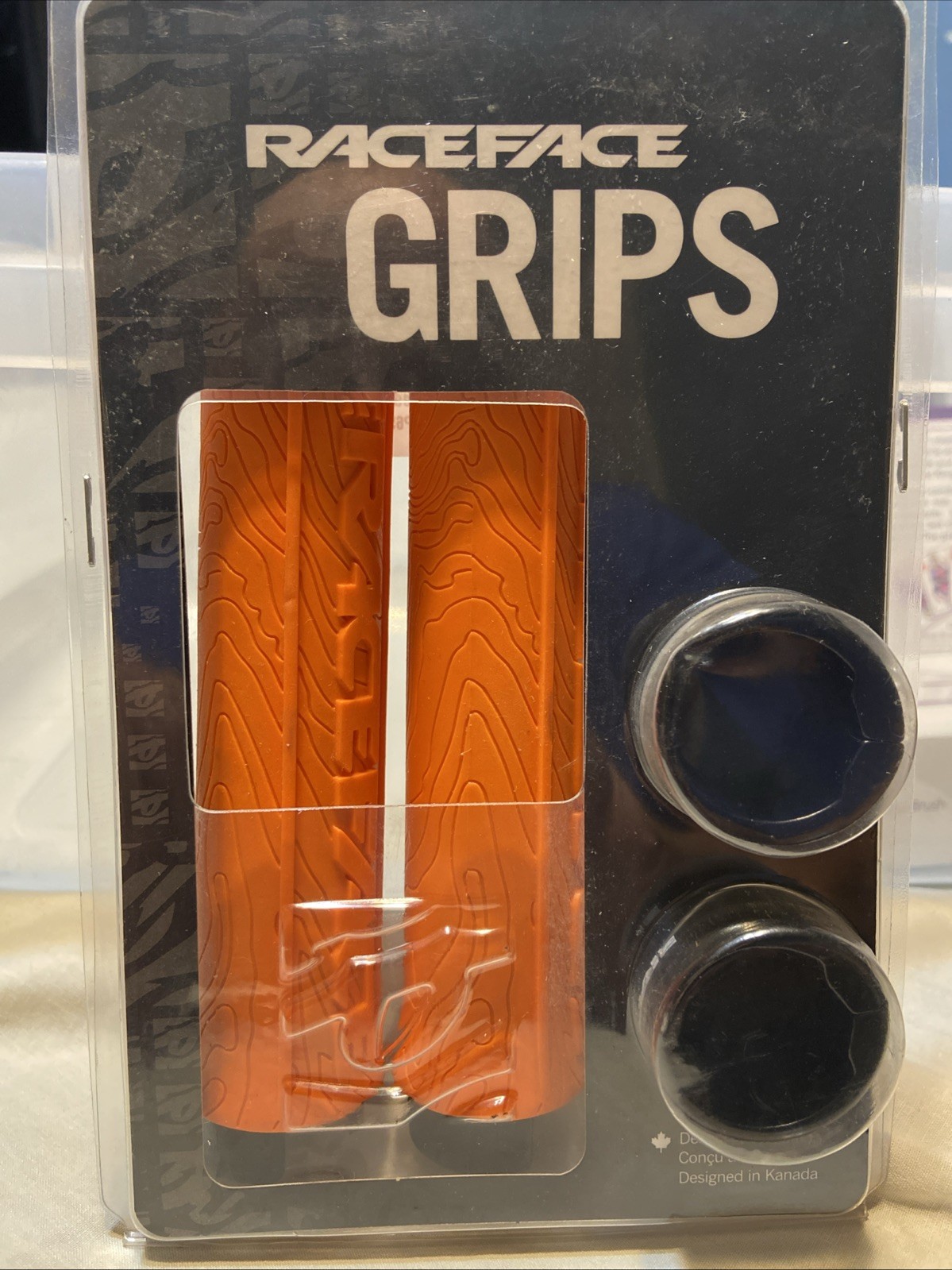 Race Face Half Nelson Lock-On Grips (Orange) [AC990061]