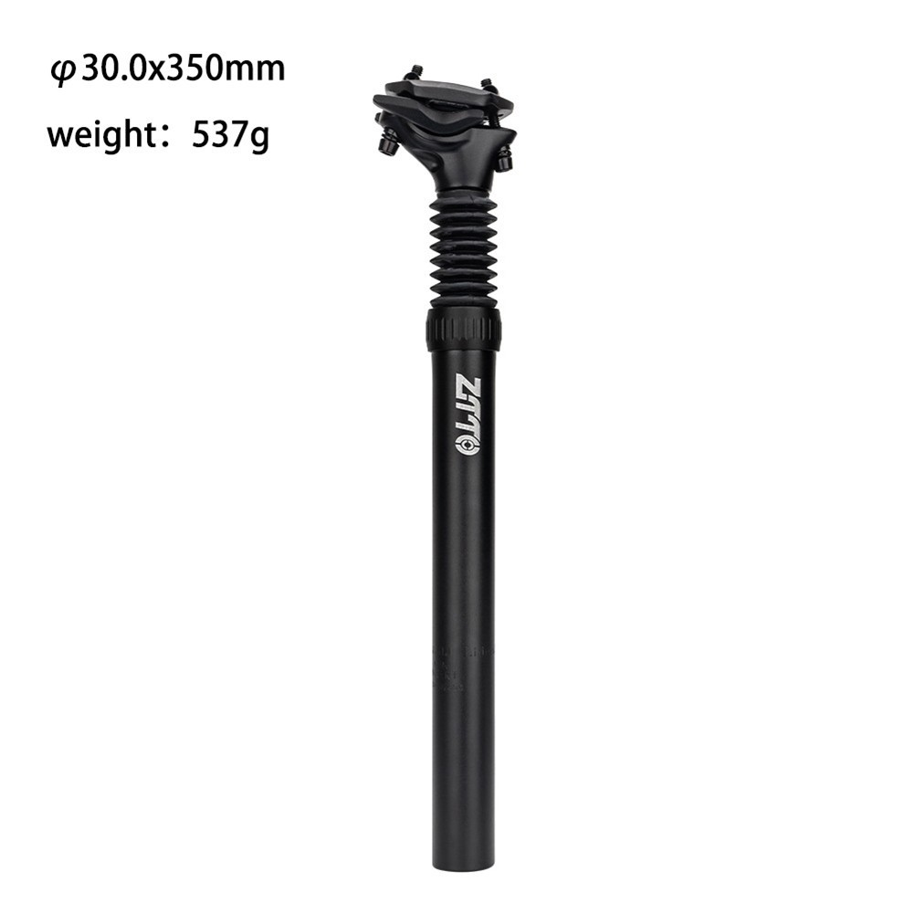 Improved Suspension System With Shock Absorber Seat Post For Mountain Bikes
