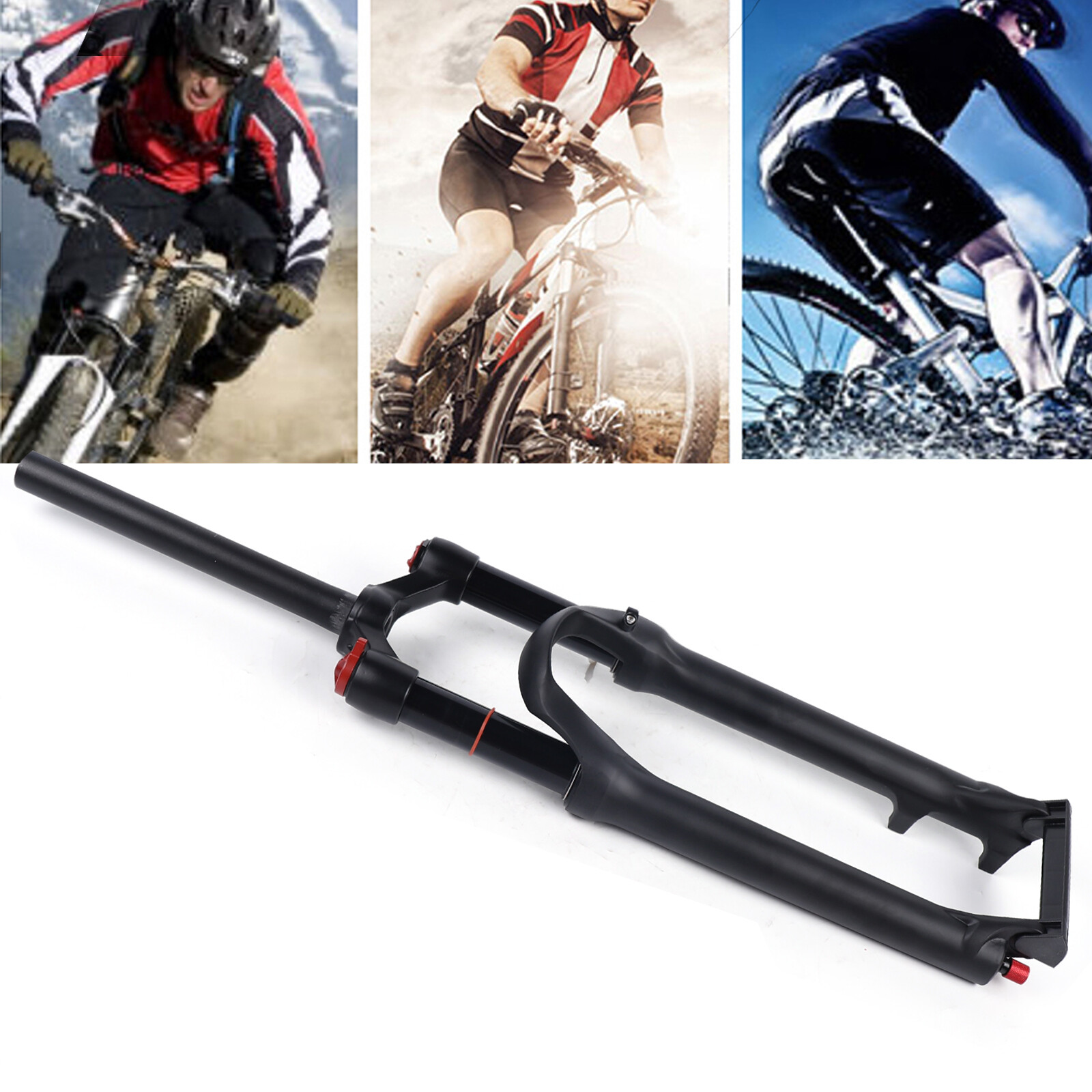Suspension Fork 26″ Air Shock Rebound 120mm MTB Mountain Bike Fork US Shipping