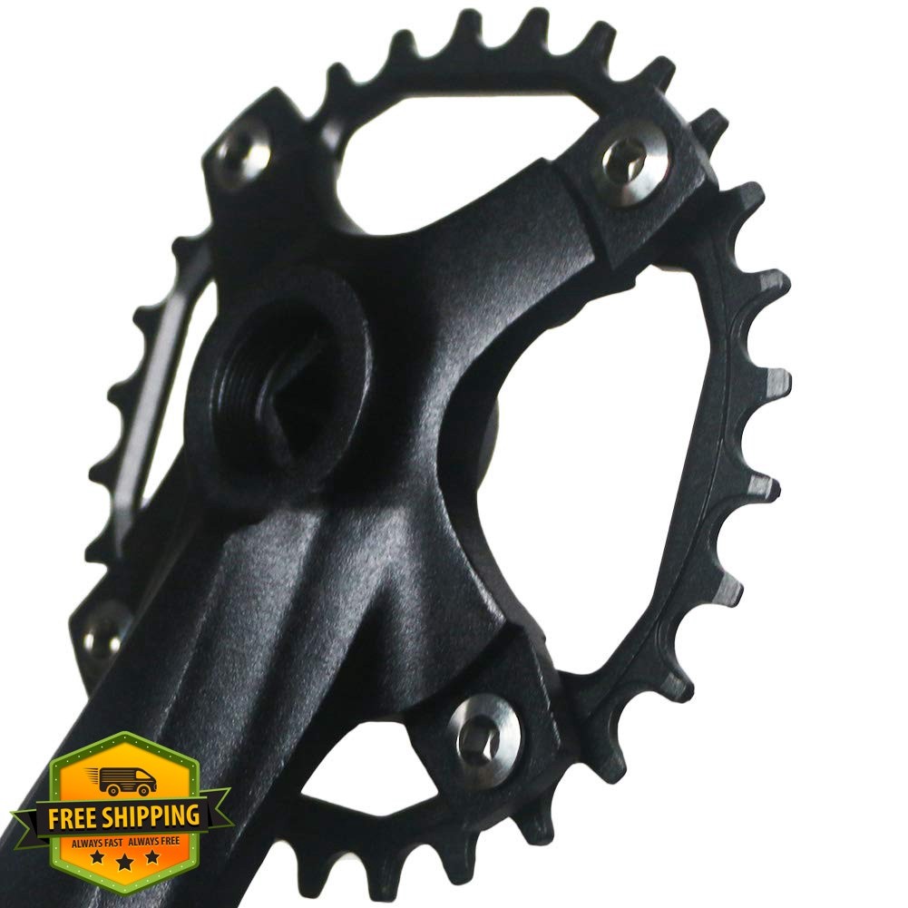 GANOPPER MTB Crankset 152mm 30T Square Taper