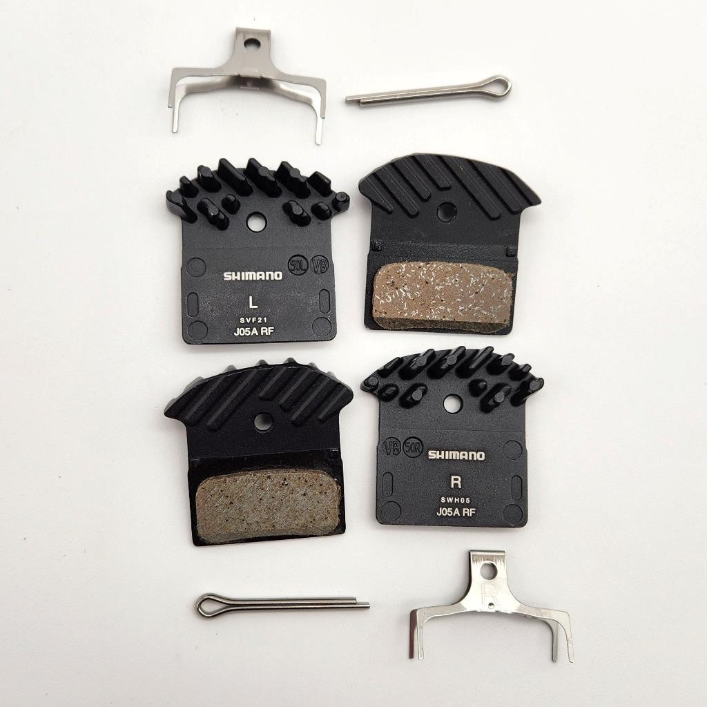2-Pack Shimano J05A Bicycle Disc Brake Pads – Resin Compound