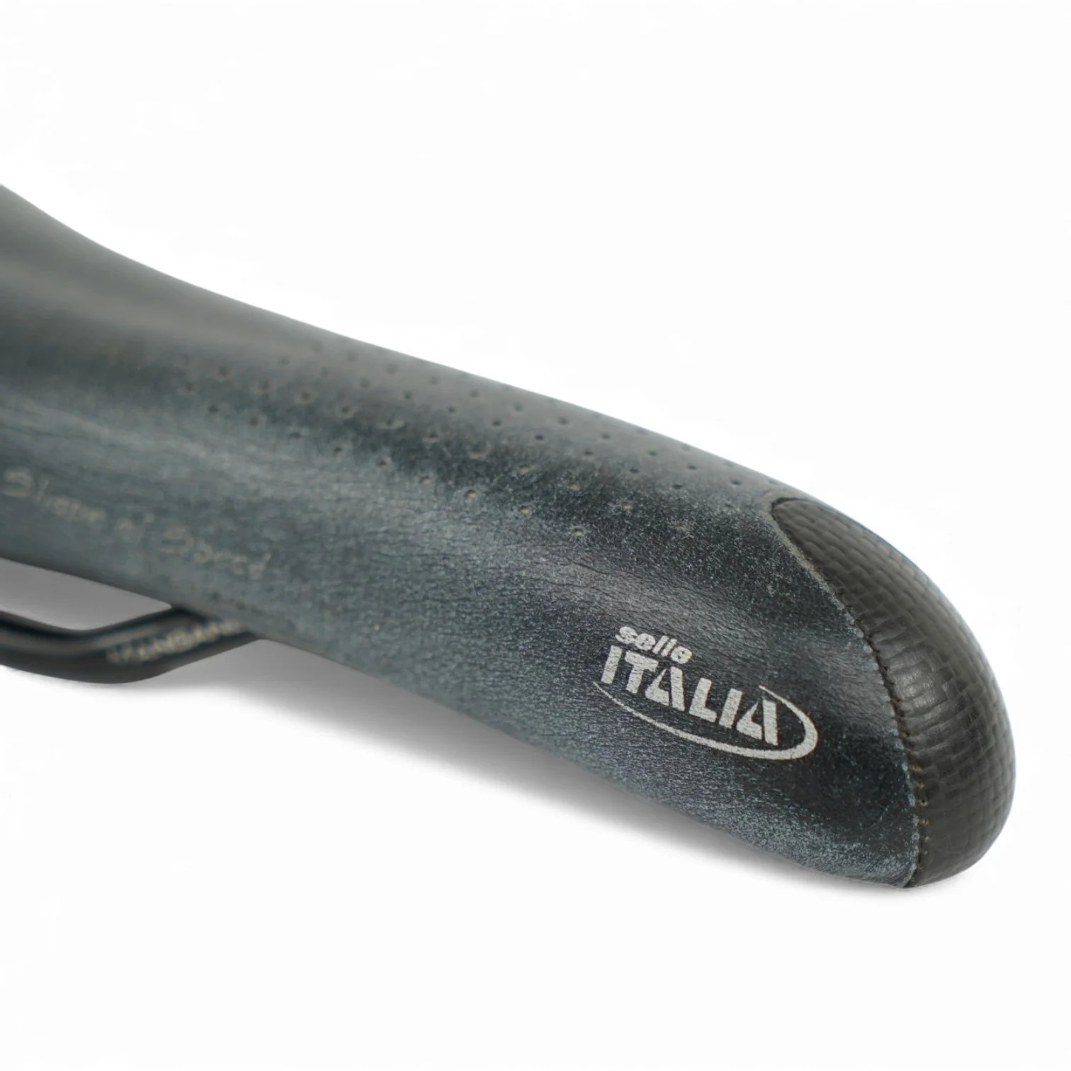 Selle Italia Cervelo Branded Saddle Leather Manganese Rails Triathlon Bike Seat