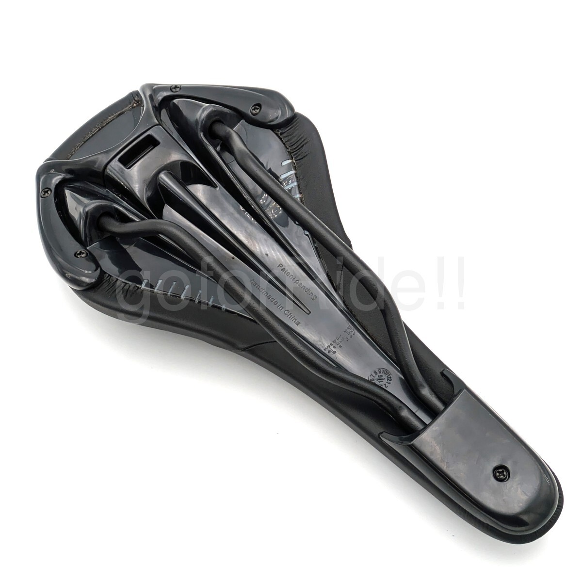 Fizik Nisene Road MTB eBike Saddle, 132x285mm Black, Manganese Rail