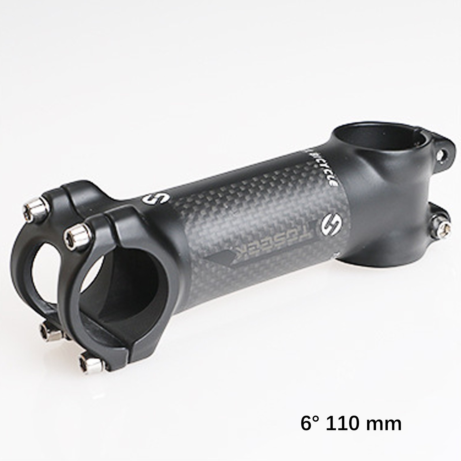 6°/17° Carbon Fiber Bicycle Stem MTB Cycling Aluminum Road Bike Handle Bar Stem