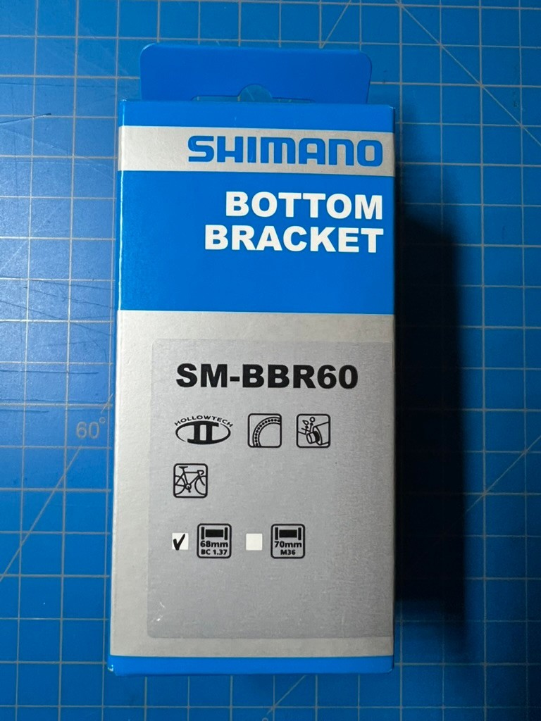 Shimano SM-BBR60 Ultegra 24mm Bottom Bracket – 68mm English Thread