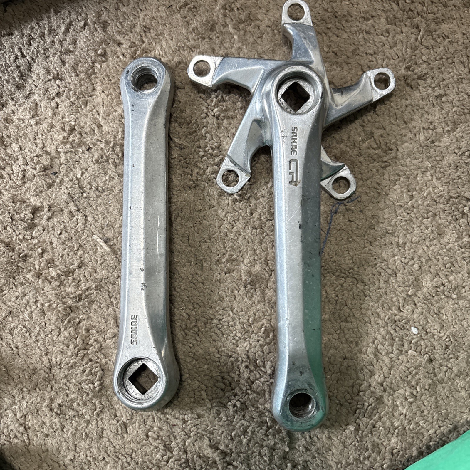 Sr Sakae 110 Bcd Crankset 165mm READ DESCRIPTION!