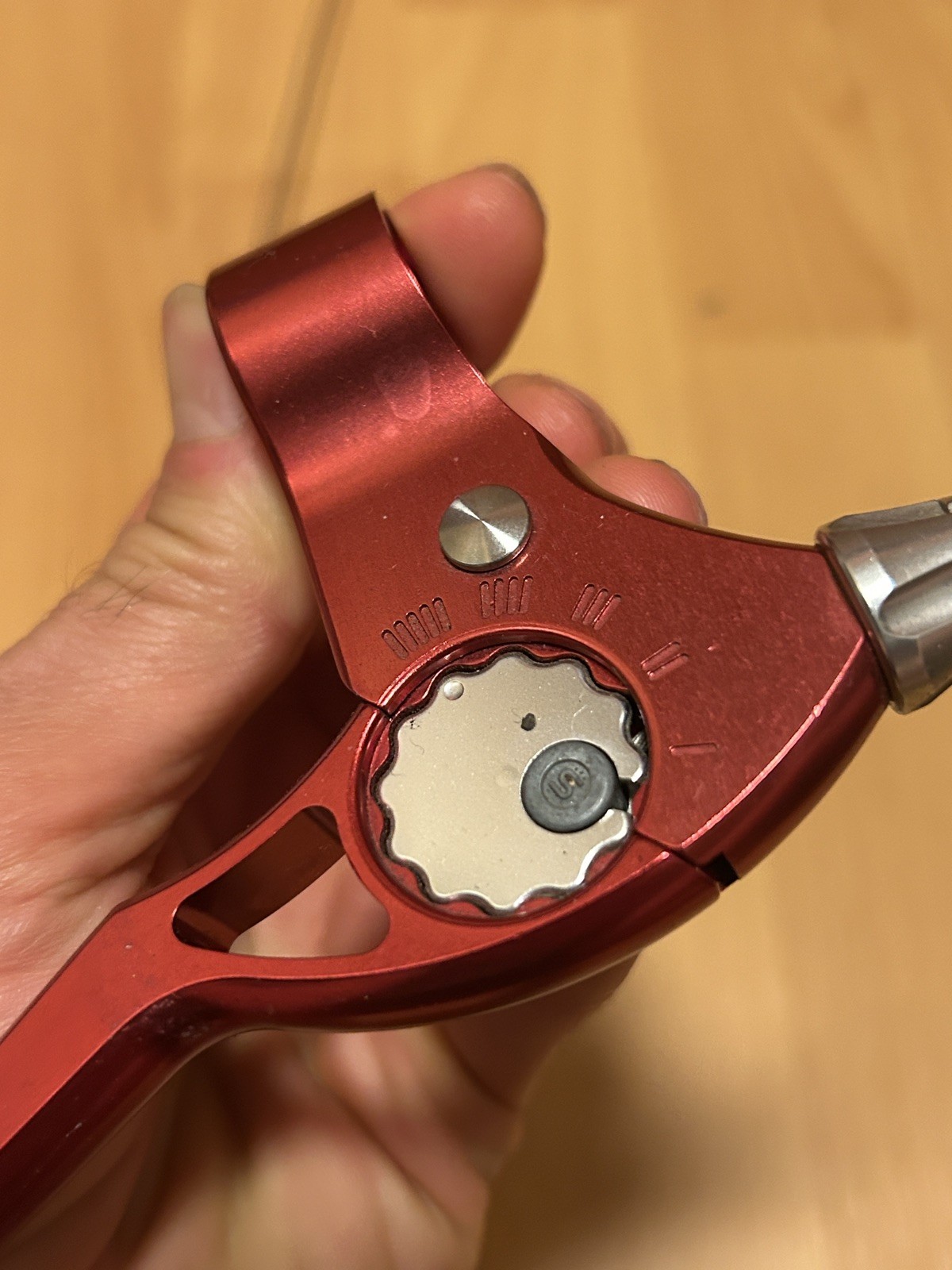 Vintage Machine Tech Zero Flex Brake Lever Set Anodized Red 90s MTB CNC Canti 👀
