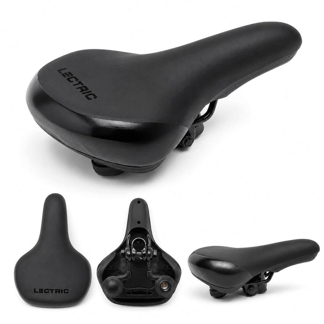 Lectric eBike Black Saddle Seat Replacement Bicycle Seat New Other