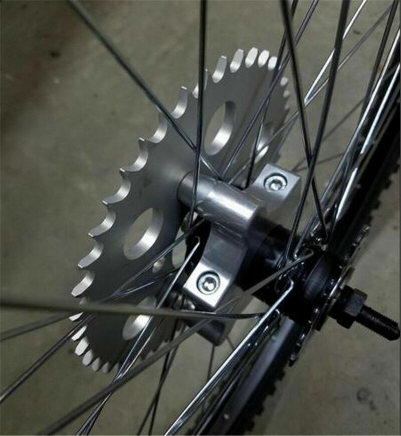 Rear Hub Adapter 1.5 inch & High Performance CNC Sprocket-Gas Motorized Bicycle
