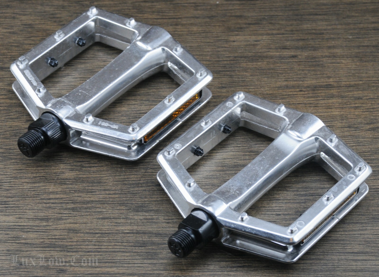 LowPro Platform Bike Pedals 9/16″ Fixed Gear Track BMX MTB Cruiser Fixie Bicycle