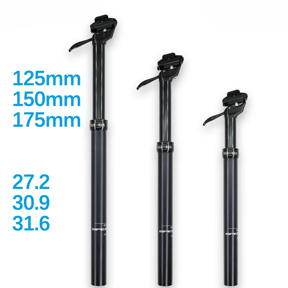 Bike Dropper Seatpost Height Adjustable 27.2/30.9/31.6mm MTB Bike Lever Control