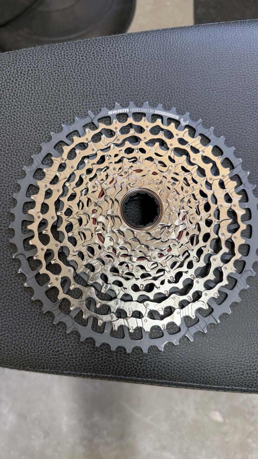 SRAM GX Eagle T-Type XS-1275 Cassette – 12-Speed, 10-52t, For XD Driver, Silver