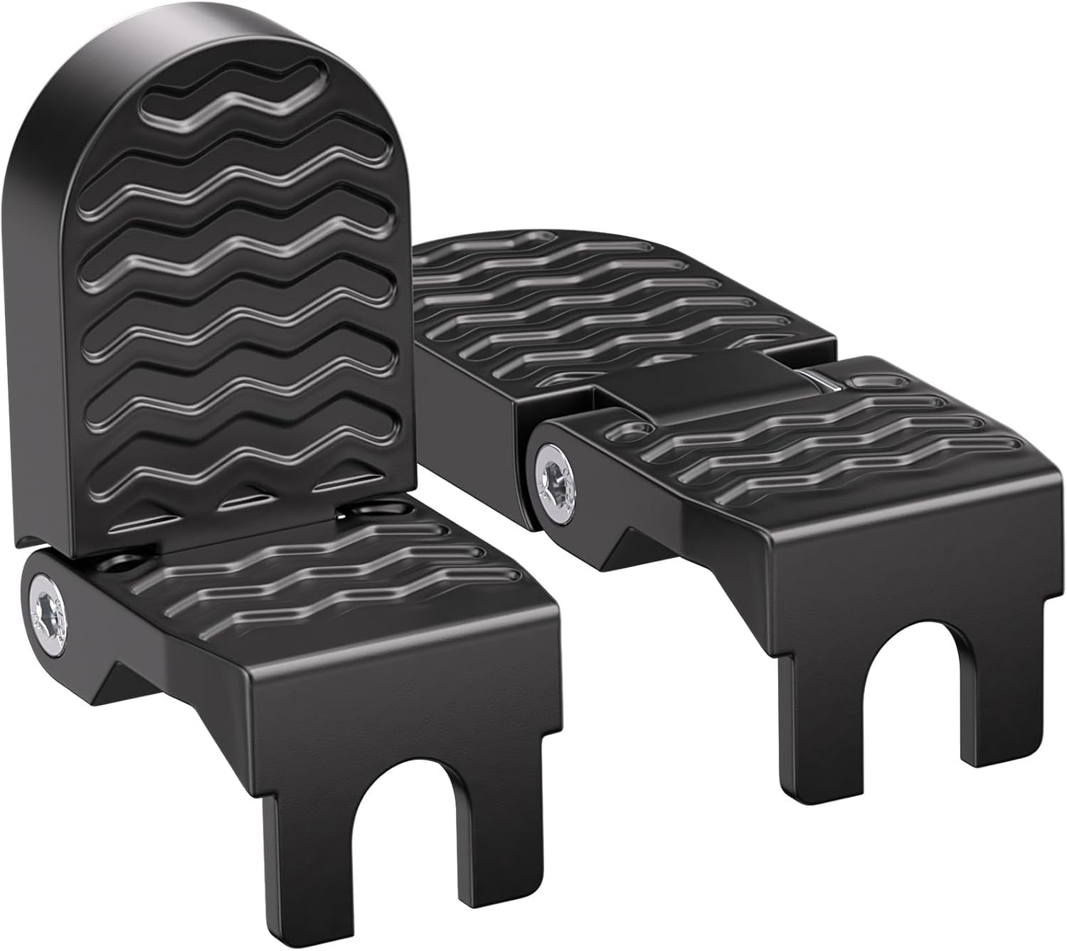 Collapsible Bike Rear Pedals – Non-Slip E-bike Foot Pegs Perfect for Passengers