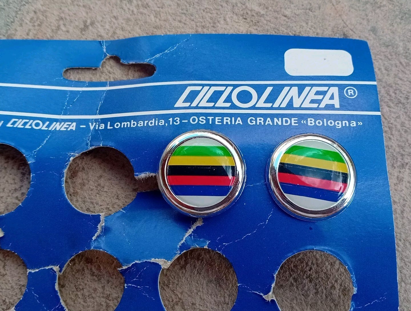 Ciclolinea World Champion Handlebar Plugs Nos New Old Stock L’Eroica