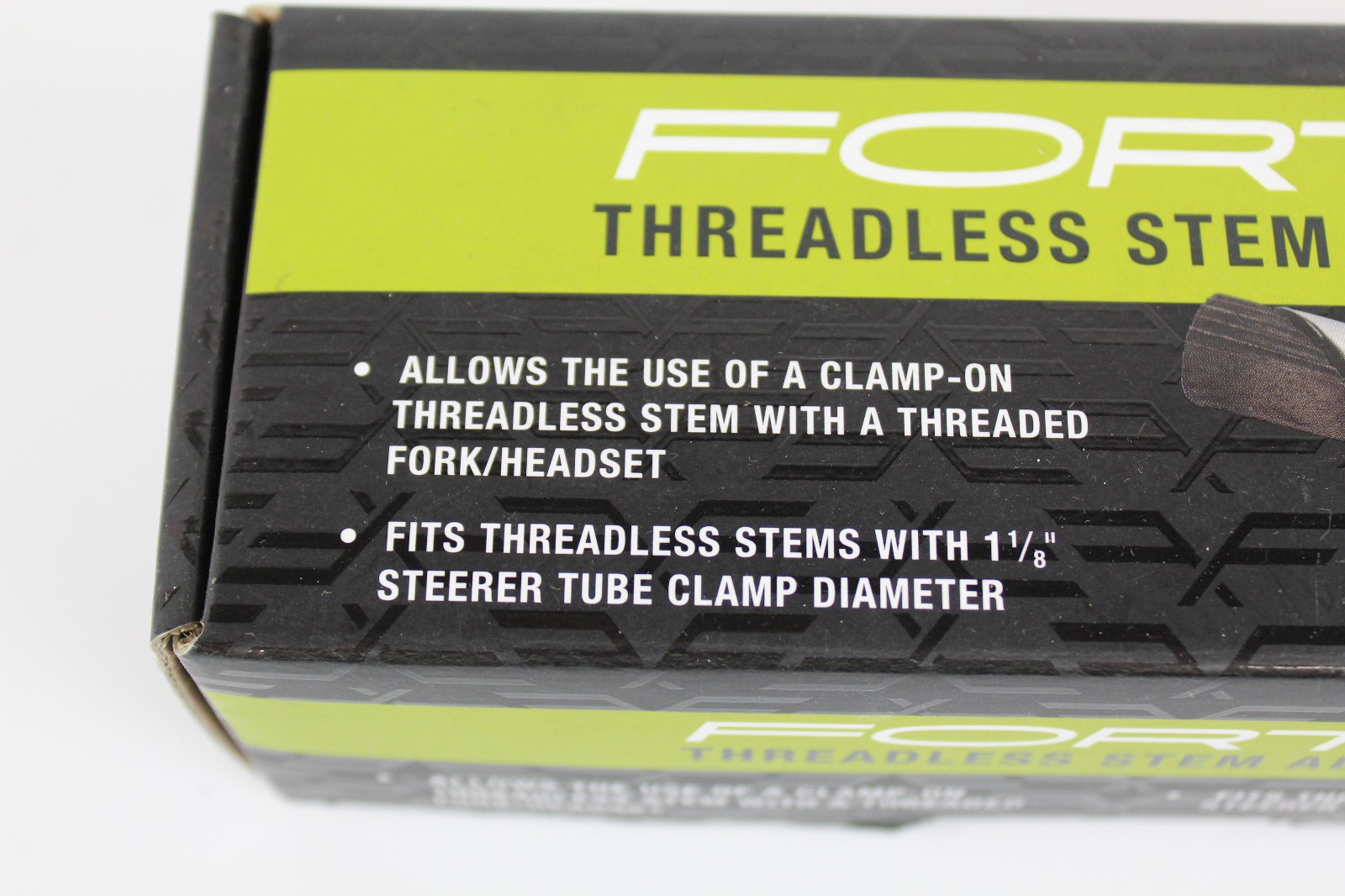 Forte Threadless Bicycle Stem Adapter 1″ (22.2mm) , 1 1/8″ Clamp, NEW