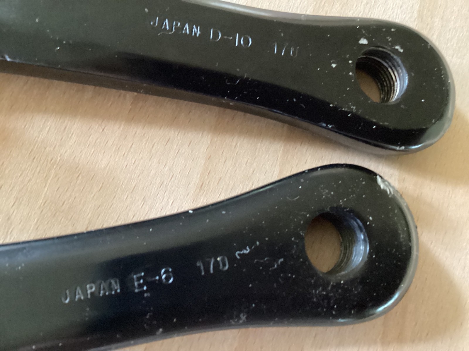 Sugino AT Crank Arms Bicycle Japan 110/74 170 Triple Double Single Fisher Ritchy